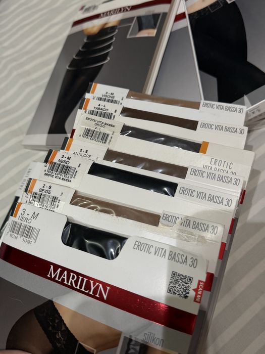 КОЛГОТЫ ТЕРМО, утяжка, ажурные MARILYN