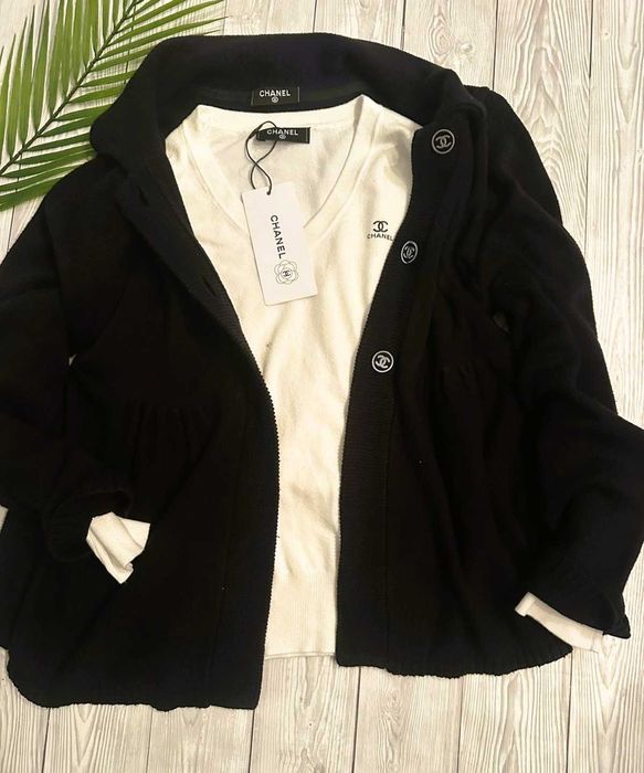 черный пиджак Chanel Франция