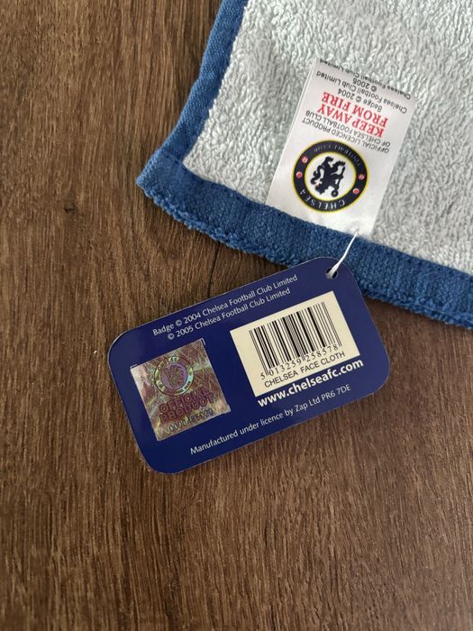 Nowy ręcznik Chelsea FC 2004/2005 | Oficjalny | Hologram | Do Rąk
