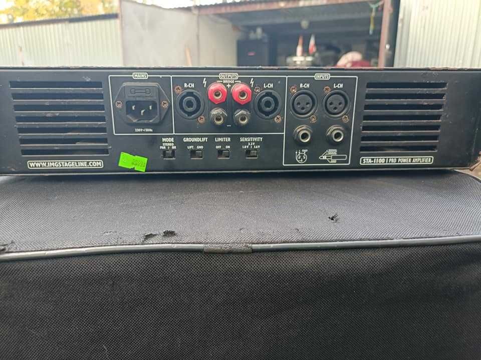 KOLUMNY estradowe LDM PDP 615 pro Line 600 W, 4 Ohm + KOŃCÓWKA MOCY