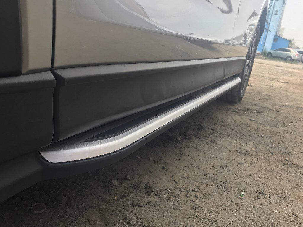 Бічні пороги для Mazda CX-9 2017-м. Cixtai Алюміній (2 шт)