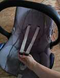 Fotelik maxi Cosi cabrio fix szary 0 do 13kg