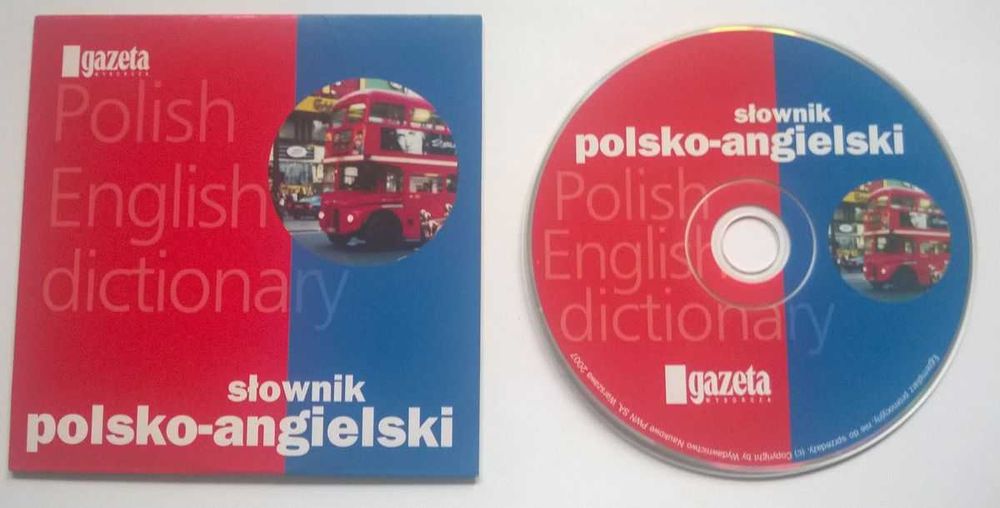 2CD Słownik polsko-angielski angielsko-polski PWN NOWE
