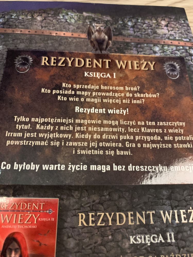 Rezydent wieży- Andrzej Tuchorski - księga I