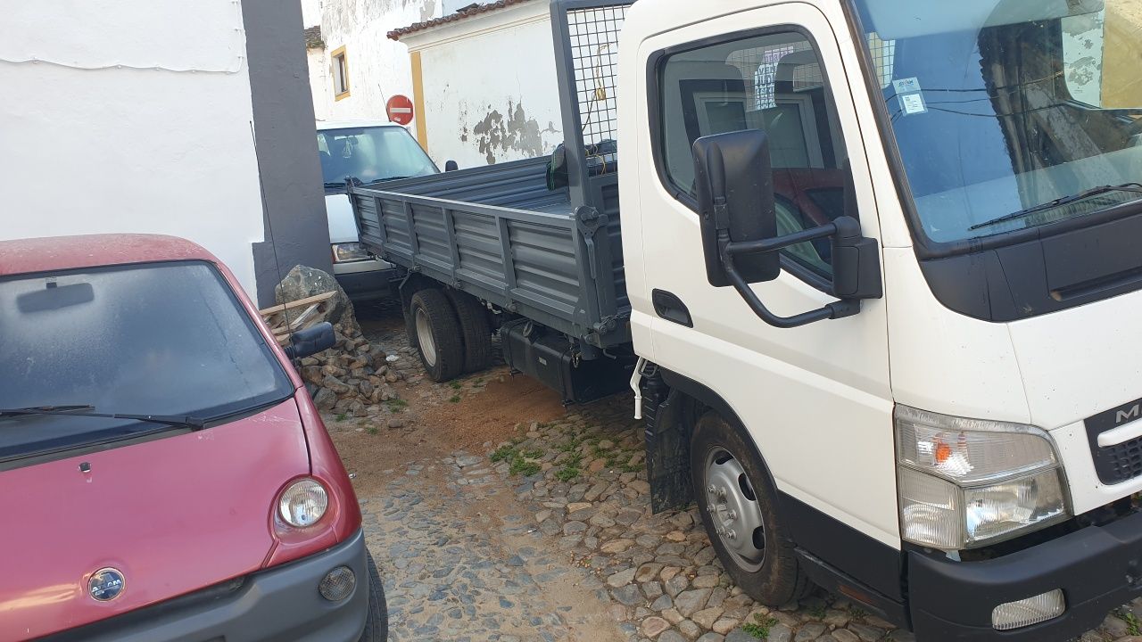 Mitsubishi canter tribasculante 3c15