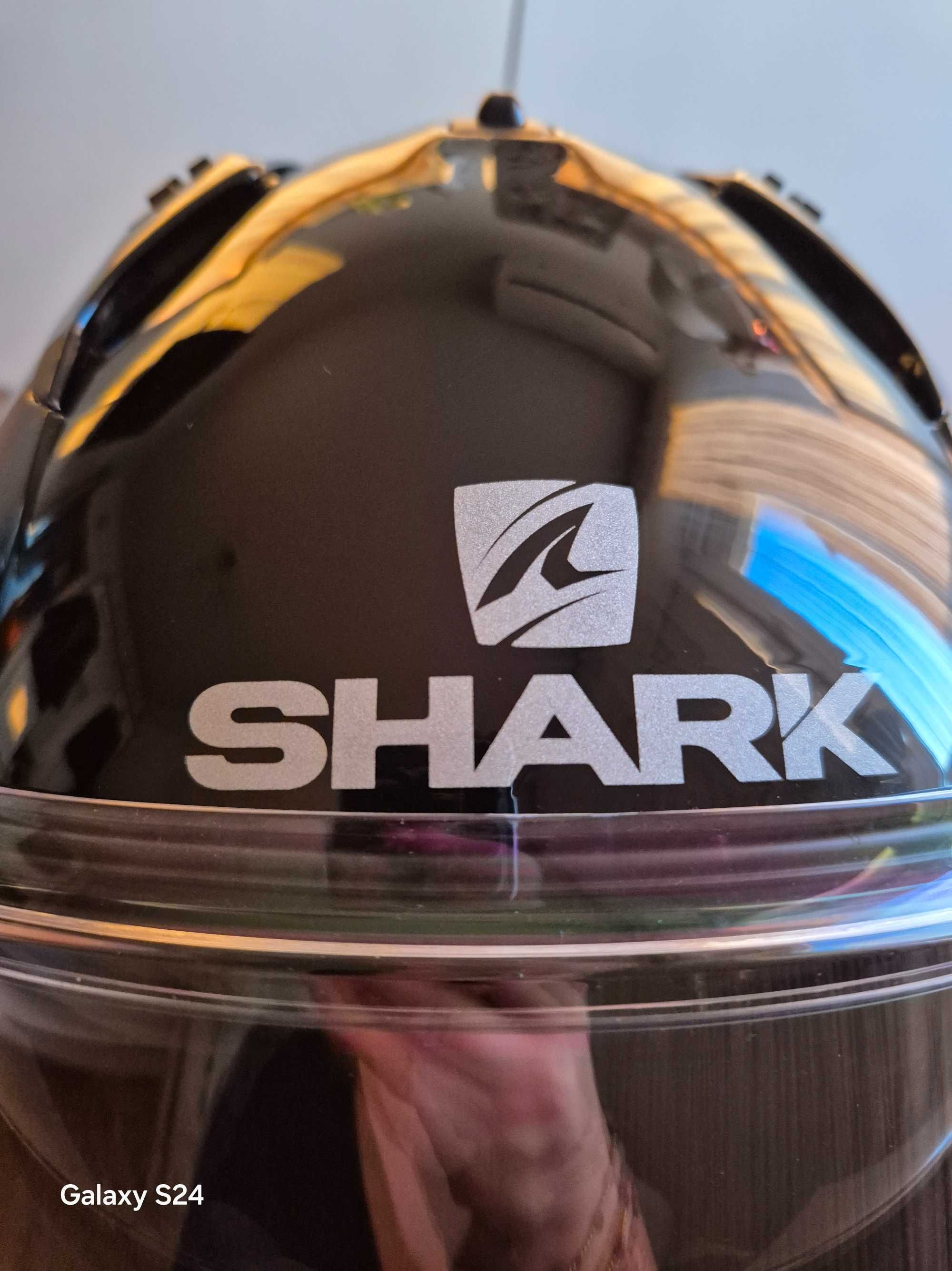 SHARK Kask Szczękowy SHARK EVO GT BLANK kolor czarnyHE8910E-BLK-S