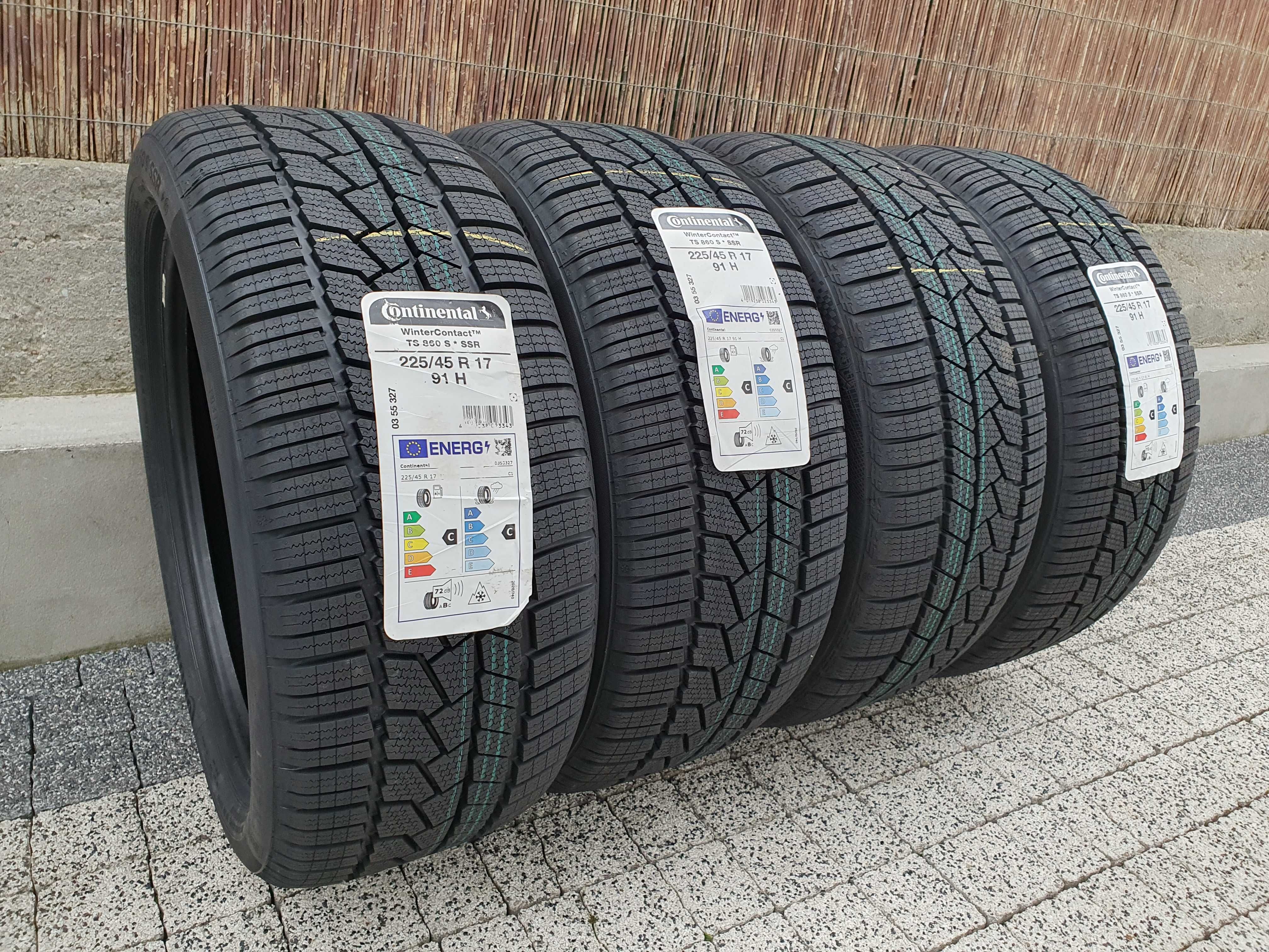 4x 225/45/17 91H Continental TS860S SSR Nowe! 2022r.