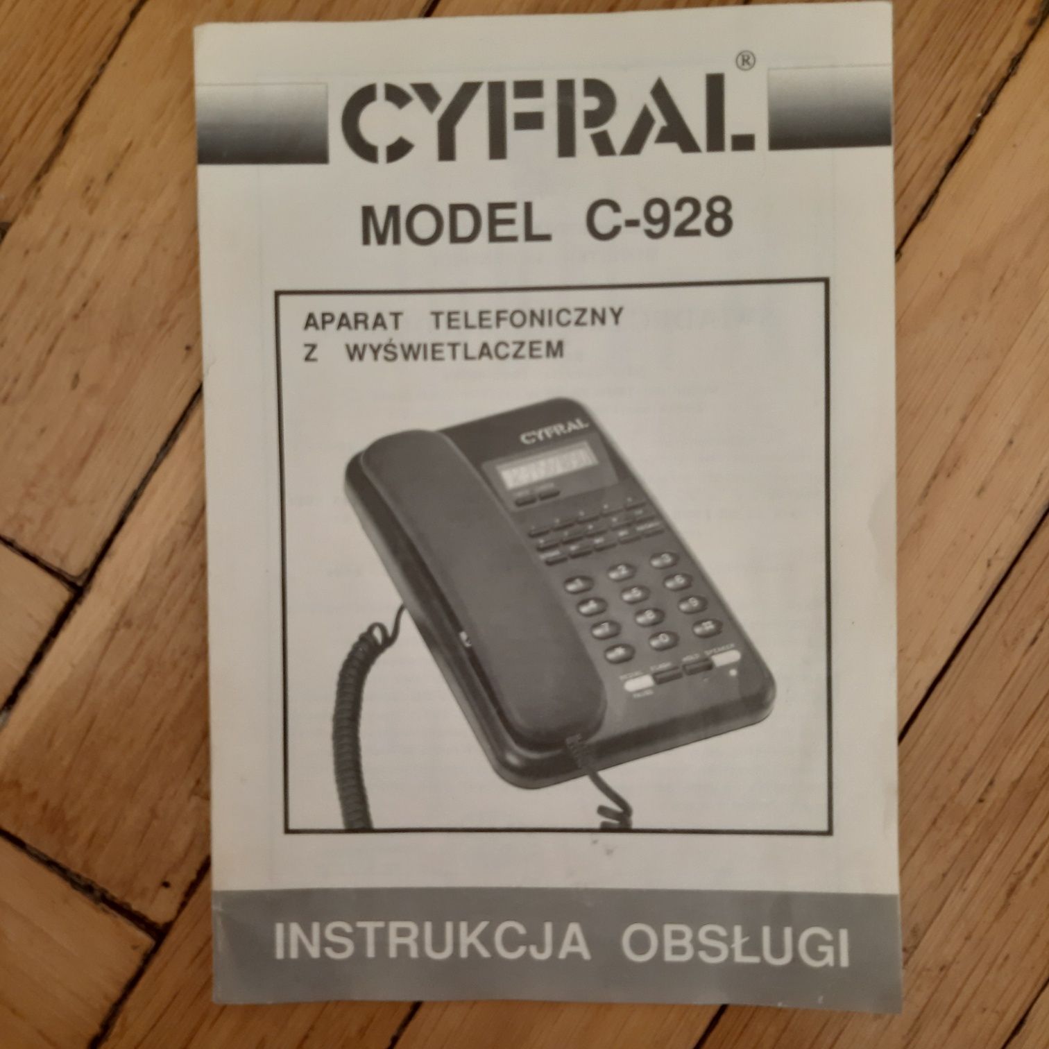 Telefon biały stacjonarny Cyfral Maxim Ph-129 sp