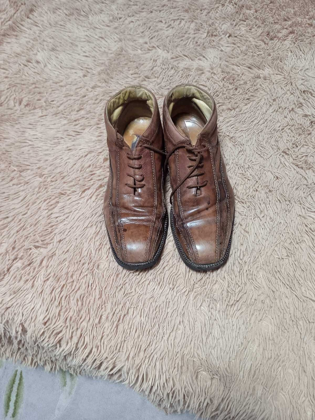 Ботинки Valleverde коричневые кожа