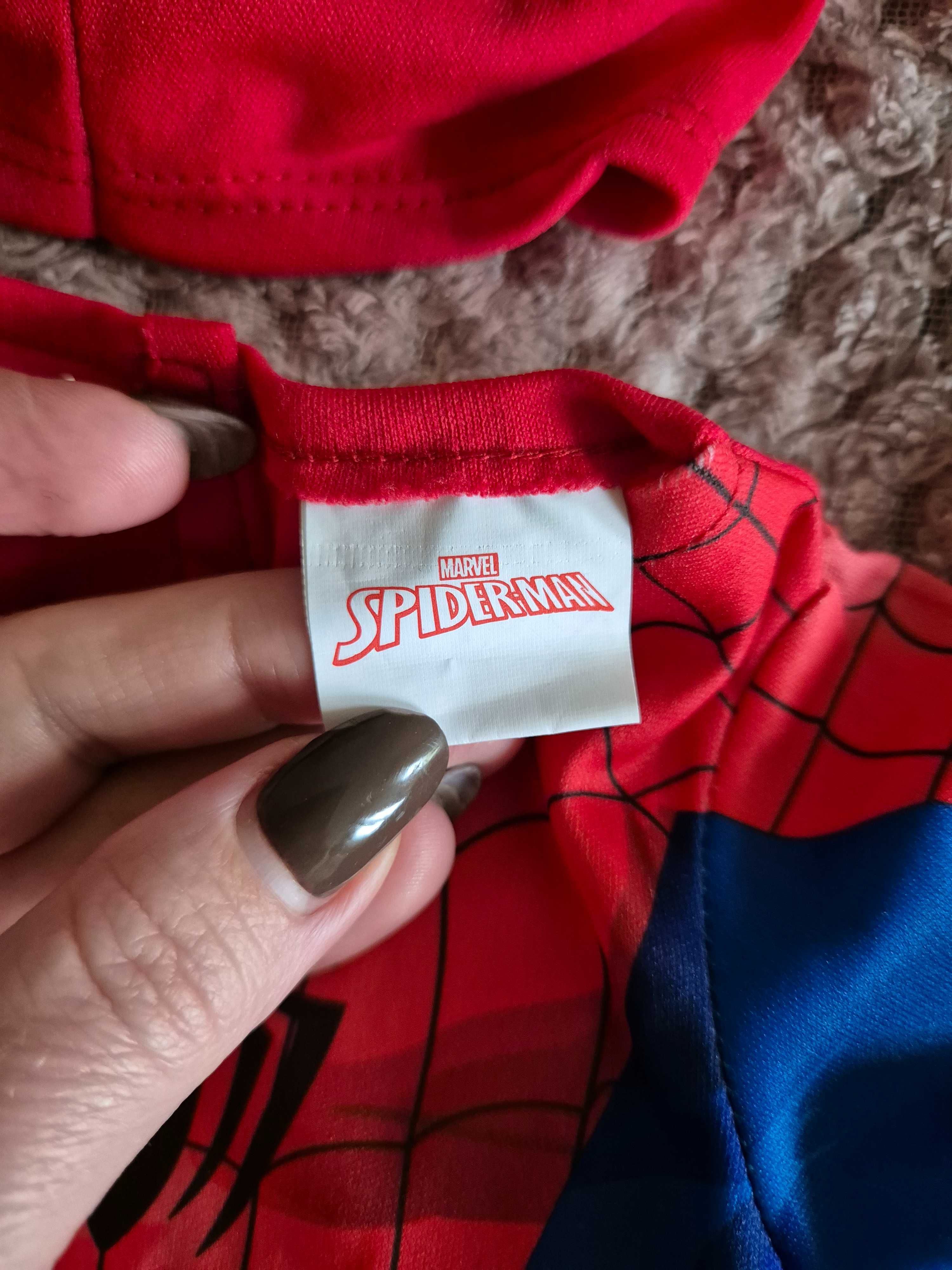 Kostium Spiderman dla maskotki misia Build A Bear strój ubranko