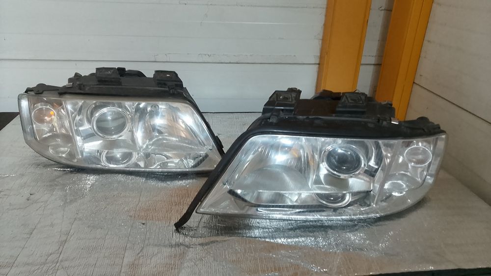 Lampy przód Audi A6C5 Lift Hella P+L