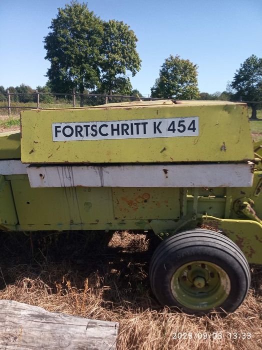 Прес підбирач К-454 FORTSCHRITT, ФОРТШРИТТ, з хоботом, 1990 р.в.
