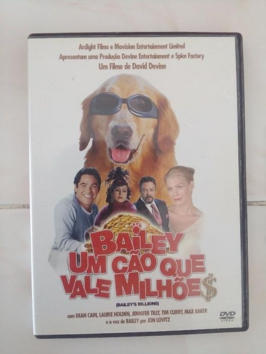 DVD: Bailey, um cão que vale milhões