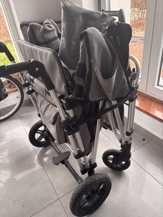 Składany wózek PREMIUM FUXTEC FX-CTXL900 wagon 4 osobowy