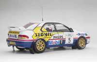 Model 1:18 SUN STAR Subaru Impreza 555 Hołowczyc No.5 Mobil