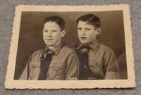 Zdjęcie dzieci z Hitlerjugend III Rzesza.