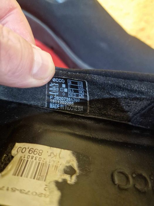Ecco buty ciapy roz,38 półbuty,superelastyczne, oddychające