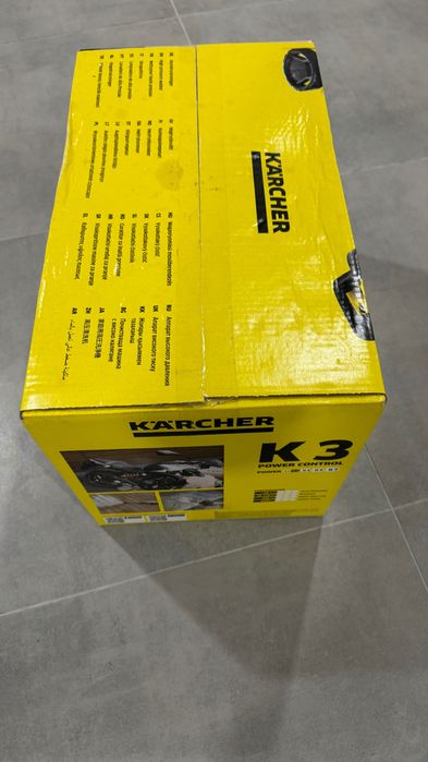 Nunca usada, na caixa - Lavadora alta pressão Kärcher K3 Power Control