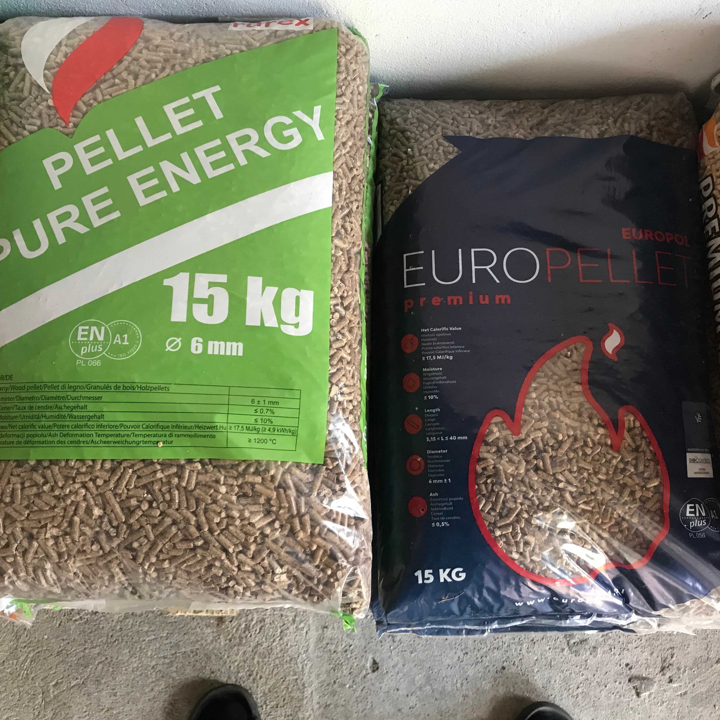 Pelet, Pellet drzewny ENPlus A1 LAVA, ENVUN, DANCROS,RUREX itd...