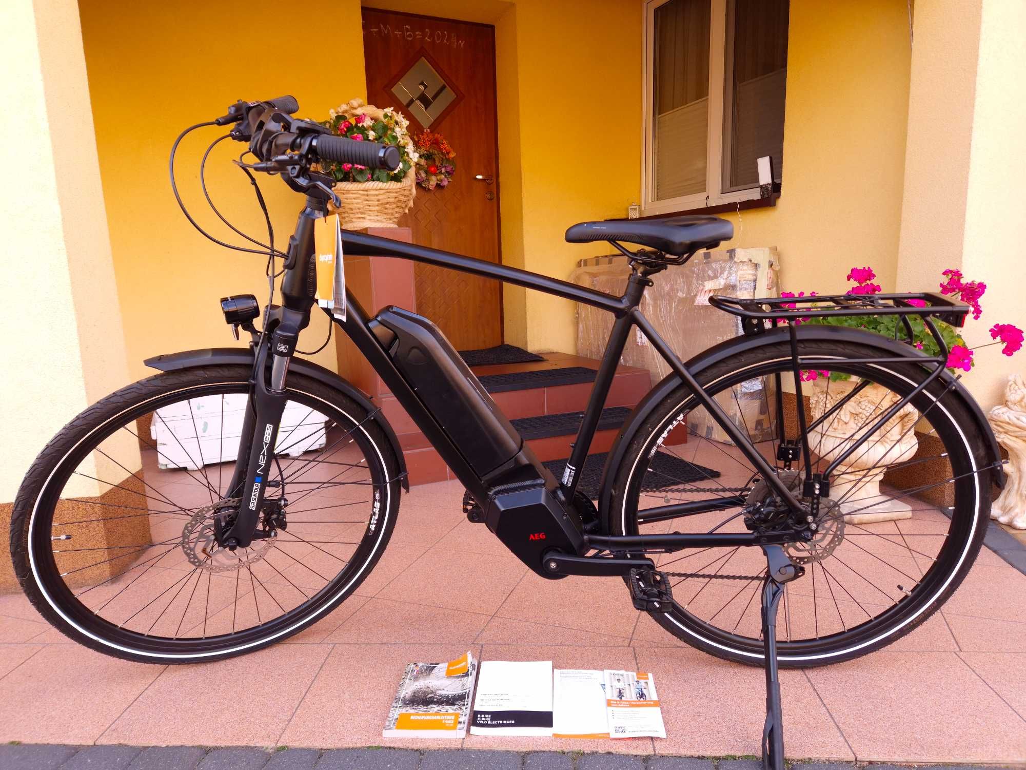 Rower elektryczny Prophete Entdecker M/53cm AEG 70Nm 440km przebiegu !