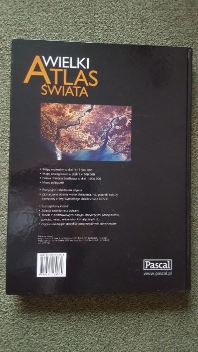 Wielki atlas świata Pascal