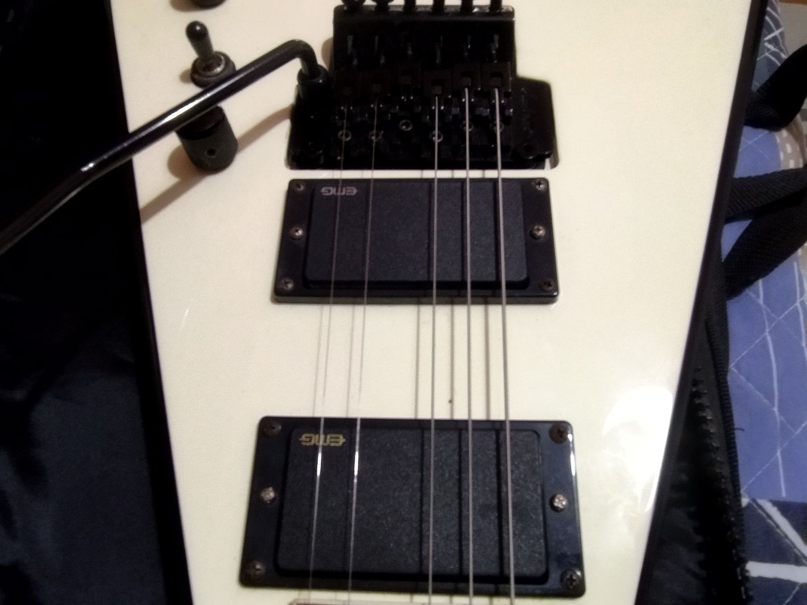 Jackson King V EMG, com Saco