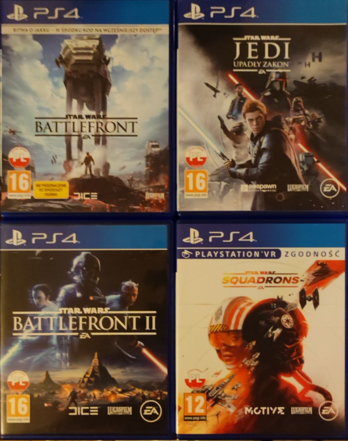 Star Wars | 4 Gry PS4