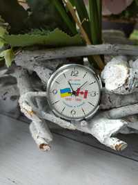 Rzadki zegarek Raketa okolicznościowy 100-lecie Ukraińców w Kanadzie