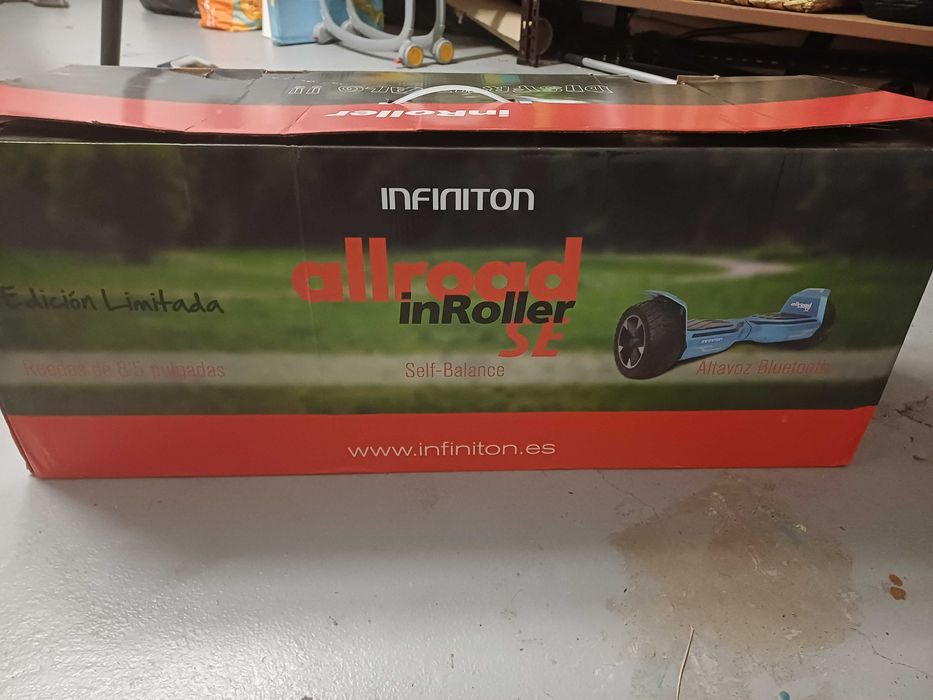 Hoverboard Elétrico 8.5" InRoller Allroad SE com Bluetooth