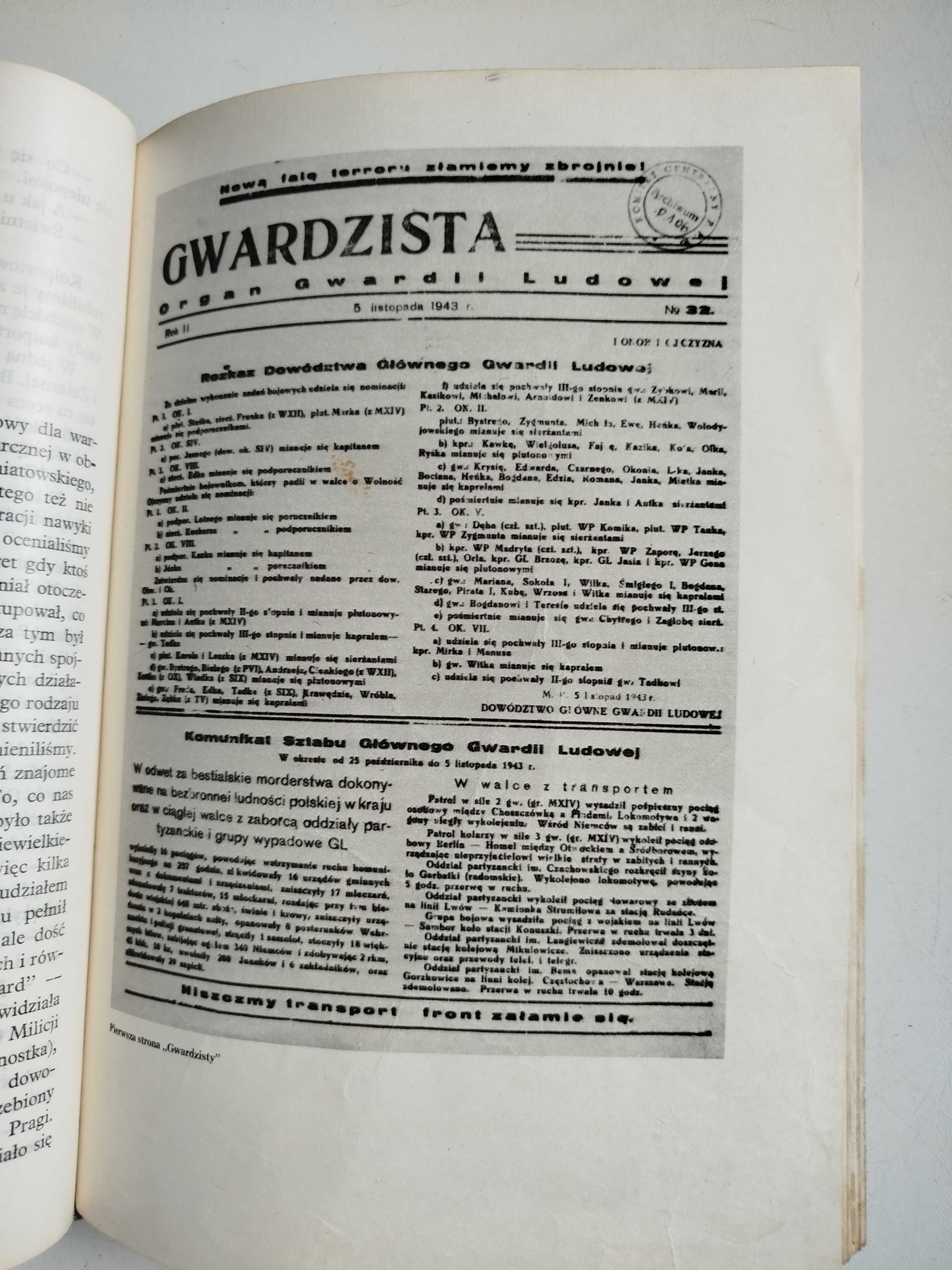 Czwartacy Wspomnienia byłych żołnierzy AL  z dedykacją