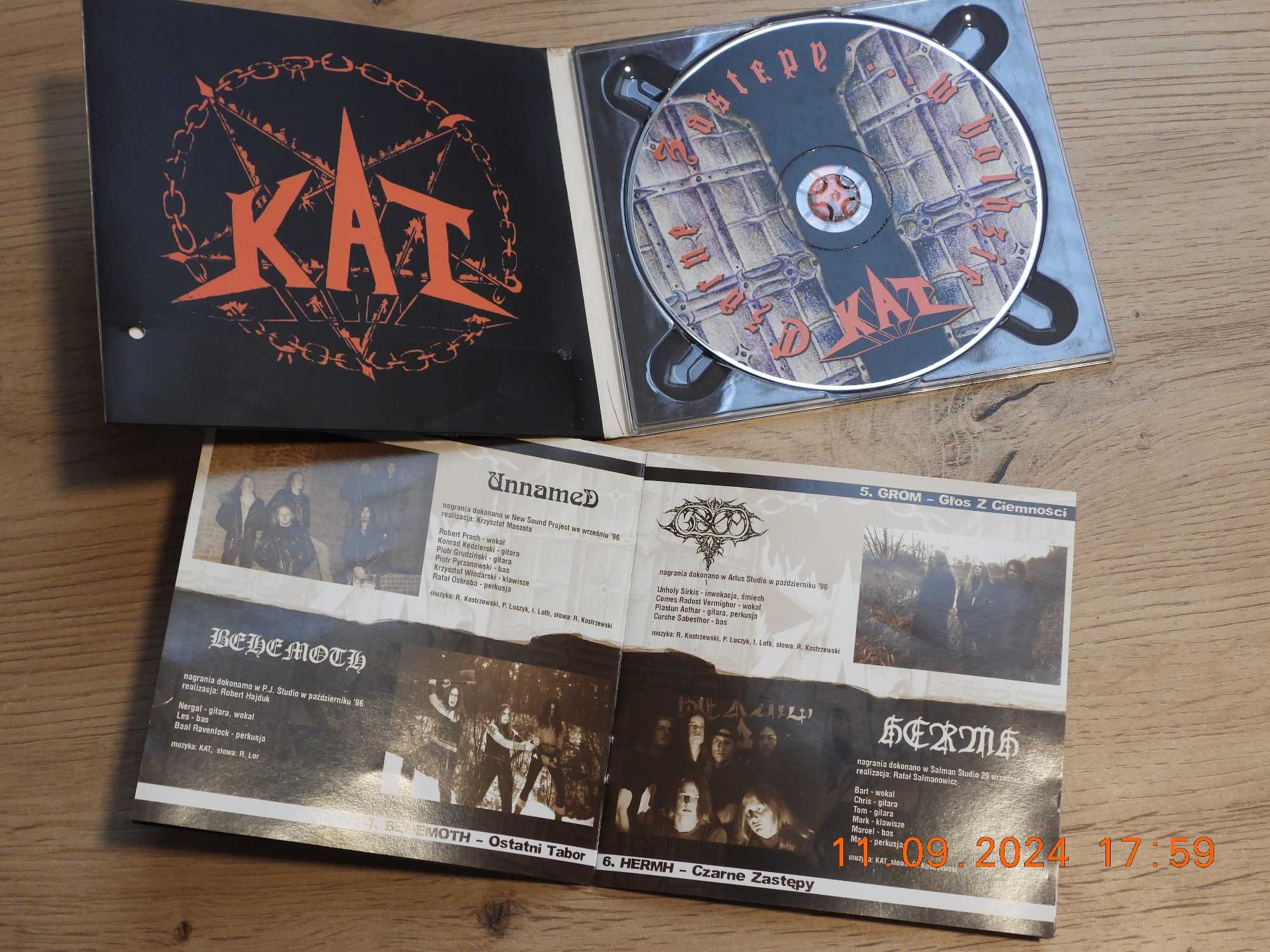 Czarne Zastępy - W Hołdzie KAT   - CD