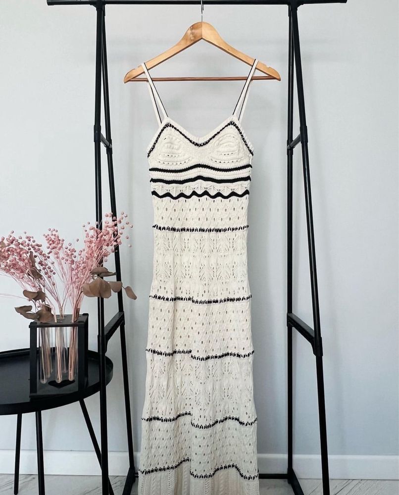 Сукня ZARA xs в стилі кроше