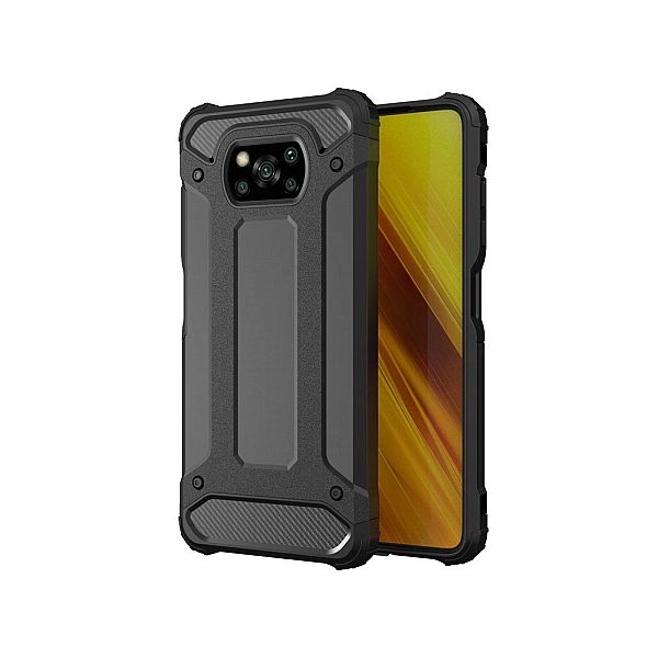 Etui Carbon do Xiaomi Poco X3 czarny