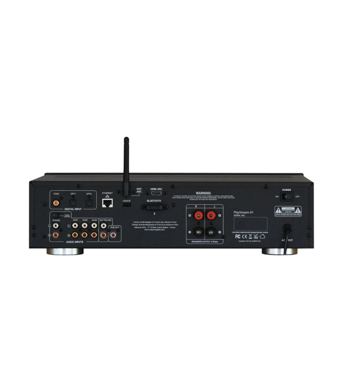 Amplituner Advance Paris Playstream A1