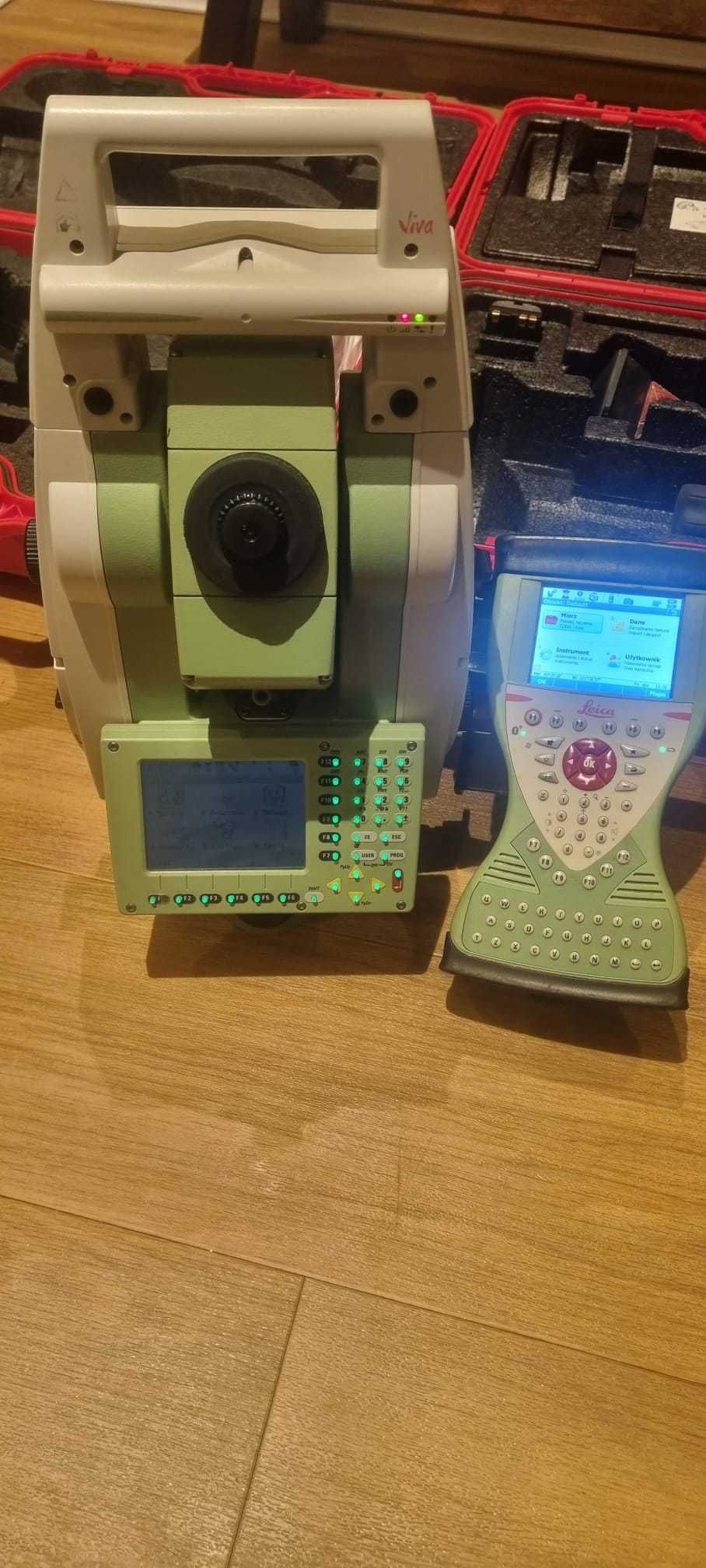 Leica TCRP1203 R300 3" Tachimetr robotyczny bezlustrowy.