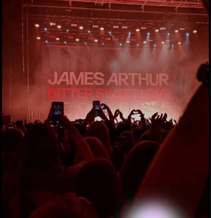 2 Bilhetes Concerto James Arthur