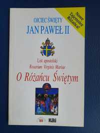 książki religijne, List Apostolski o różańcu świętym - Jan Paweł II