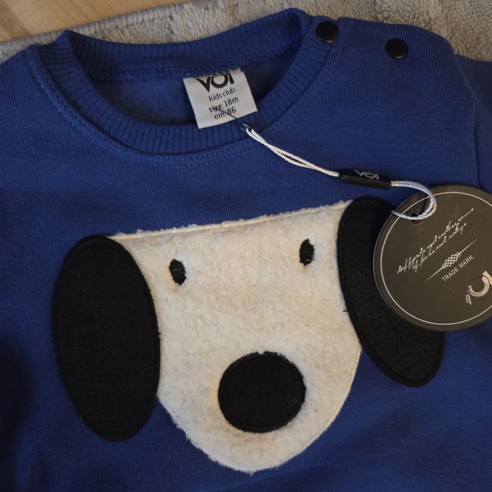 Komplet dresy piesek 86 nowe z metką