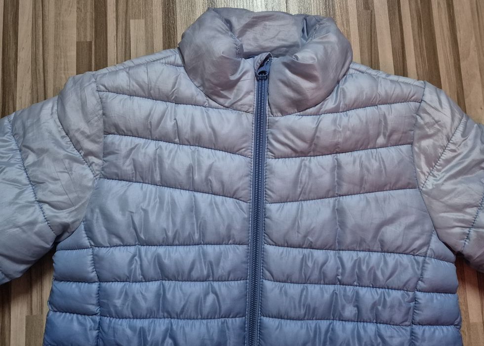 Kurtka błękitna 146 dziewczęca przejściowa