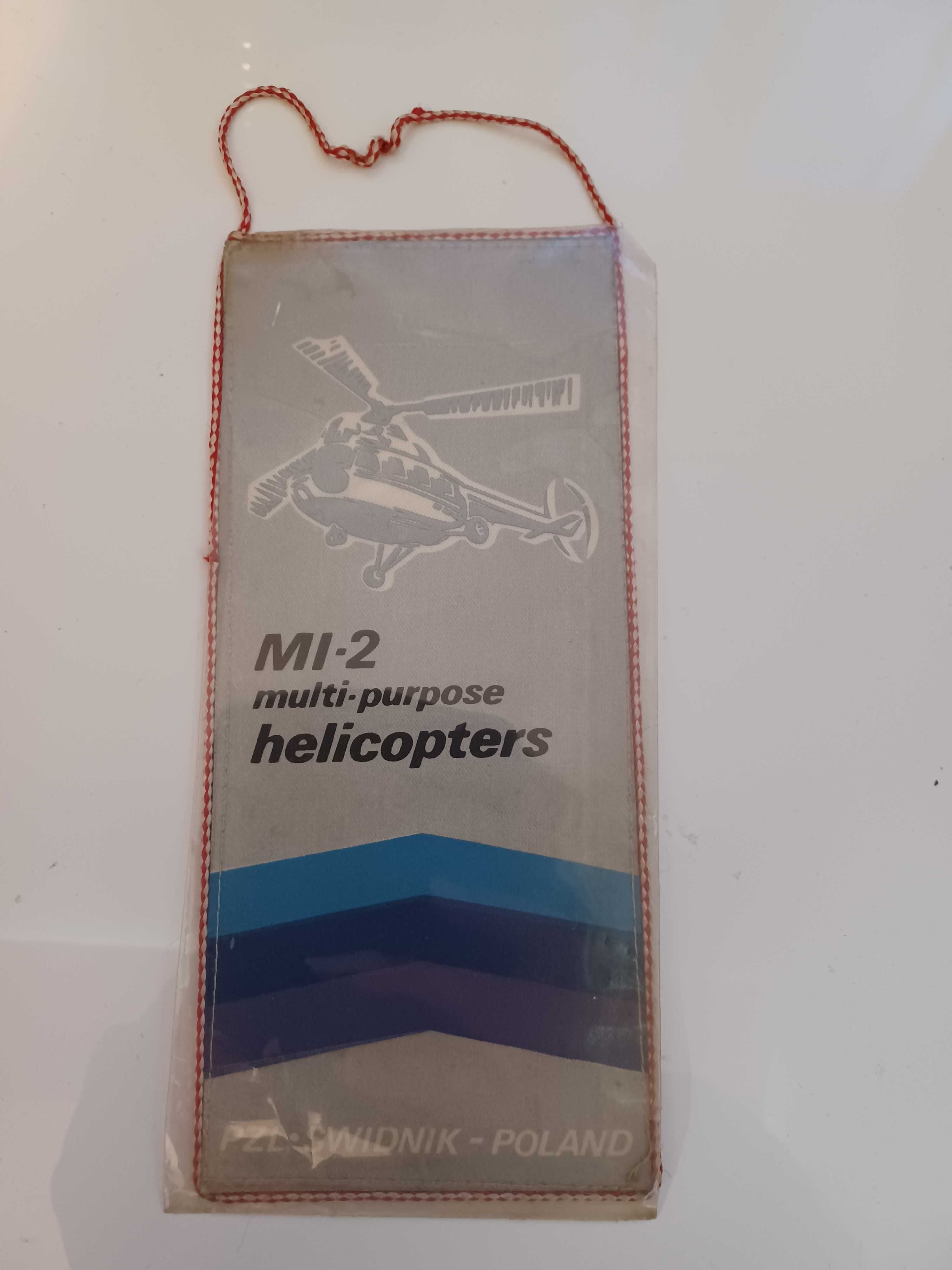 Proporczyk helikopter Mi 2 Świdnik