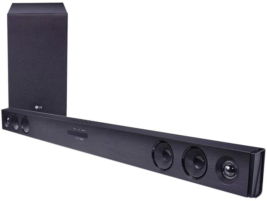 Soundbar Lg Sj3 300 W - oferta cabo ótico 1,5m