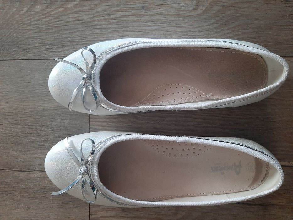 Buty dziewczęce komunijne komunia baleriny balerinki 36 37