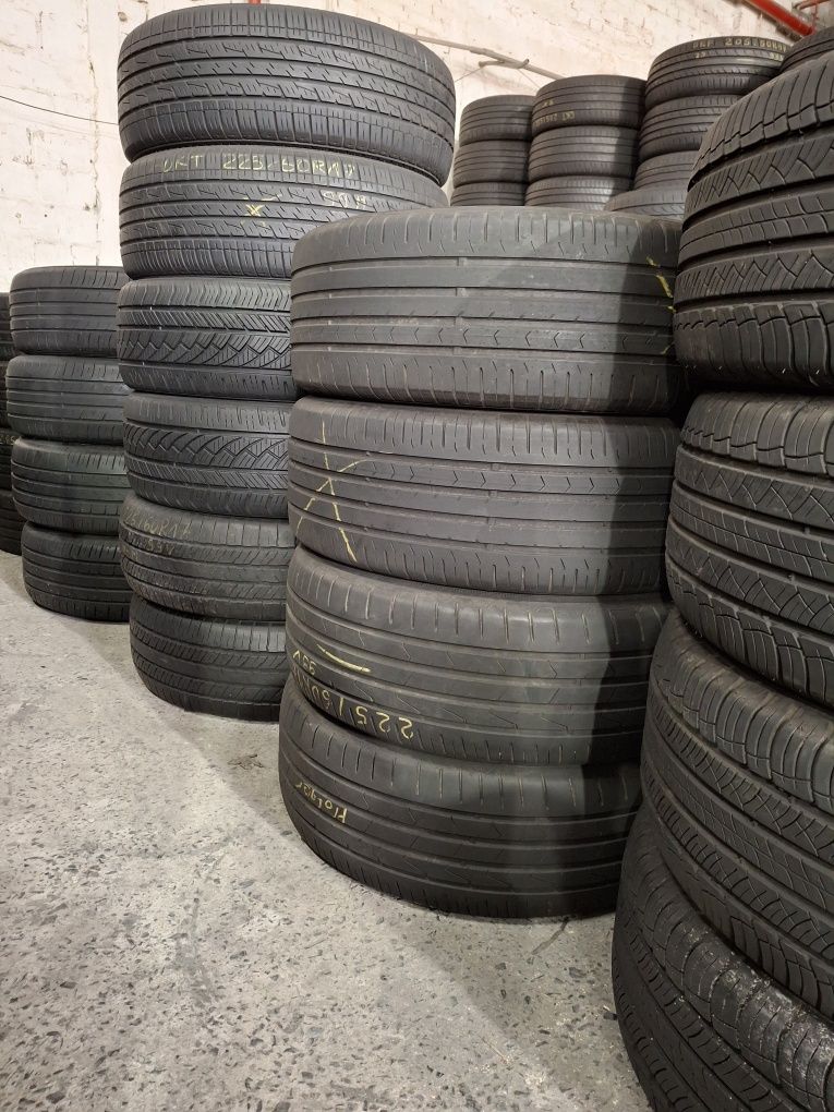 Шини Б/В літо 215 225 235/50 55 60 R17 великий вибір розмірів (склад)