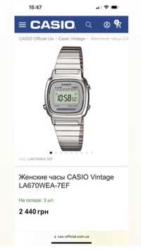 Женские часы CASIO Vintage LA670WEA-7EF