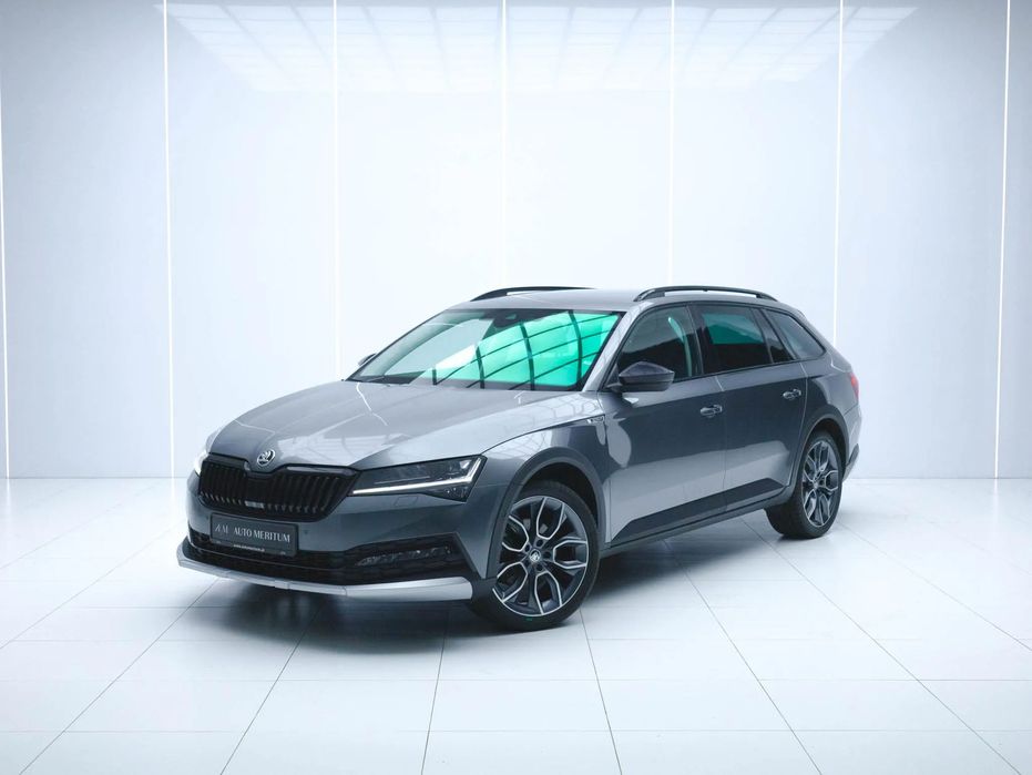 Skoda Superb Scout, Webasto, Hak, Travel Assist, Matrix, ACC, FV23%