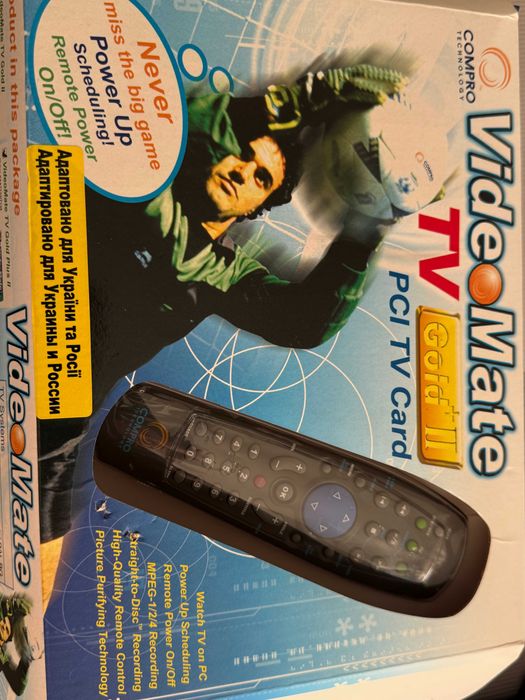 TV/FM тюнер COMPRO VideoMate TV Gold+ II | Ідеальний стан | 1 500 грн