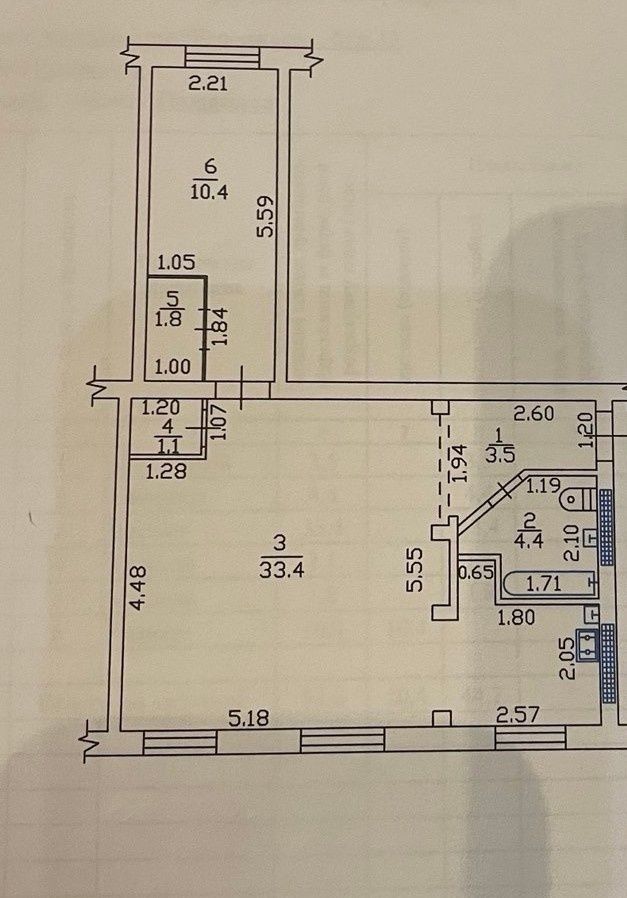 Терміново продам 2 к квартиру Центр.(Бульв Пушкіна)1/5 Кир 64/7п