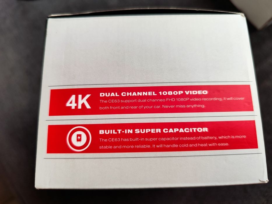Kamera samochodowa ULTRA HD 4K, przód i tył videoCAR D510
https://hdw