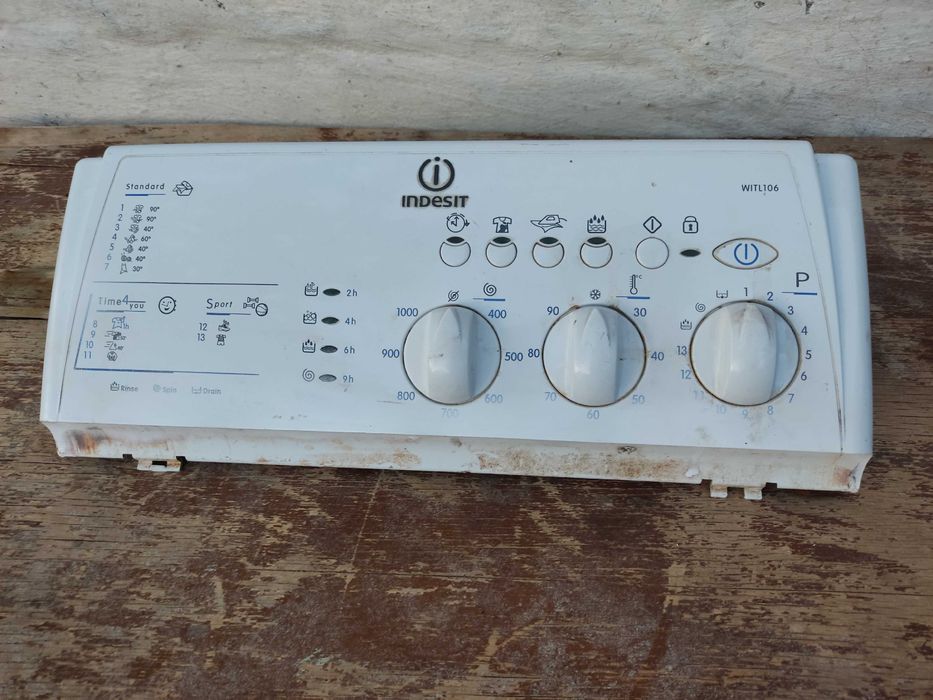 Панель управления Indesit WITL106