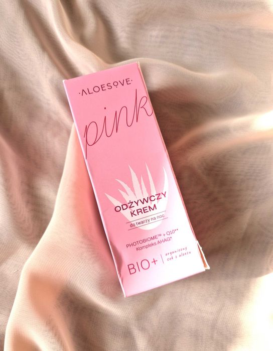Aloesove Pink – Odżywczy krem do twarzy na noc 50 ml